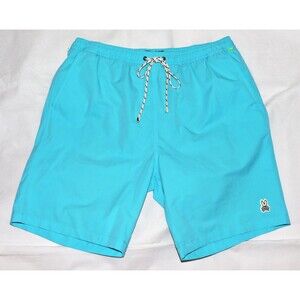 Psycho Bunny Leo Hydrochromic Men's B6W471T1PO 001 Swim Trunks Shorts Size 2XL